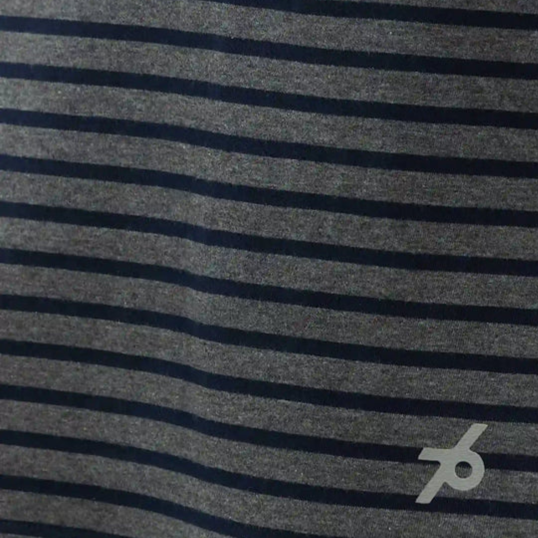 Super Combed Cotton Rich Striped Round Neck Full Sleeve T-Shirt