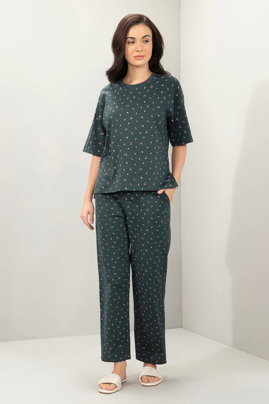 Lounge Laze PJ Set - Magical Forest
