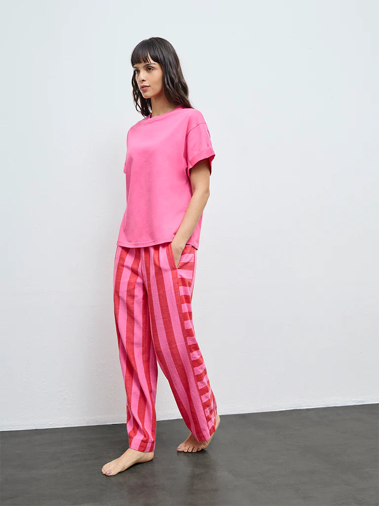 Wunderlove Solid Cotton T-Shirt