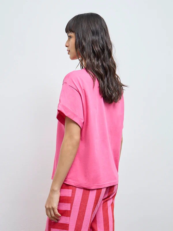 Wunderlove Solid Cotton T-Shirt