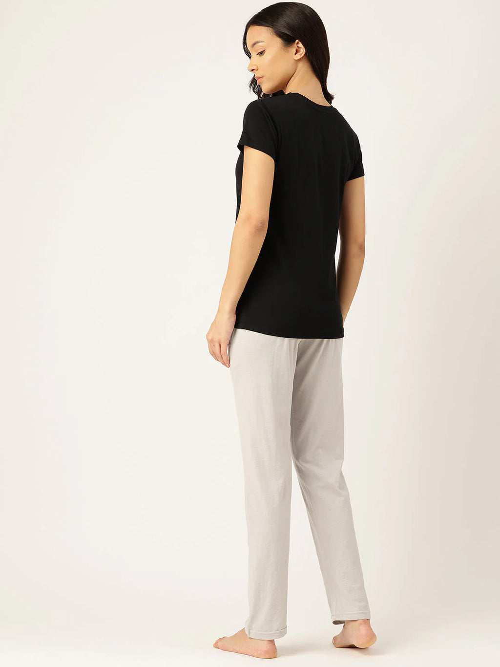 Women's Printed Cotton Lounge Set