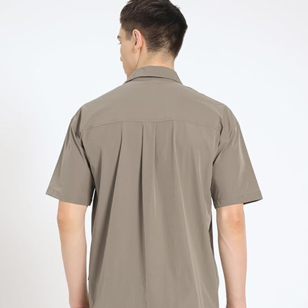 ZERNY Men’s Premium Utility Pocket Casual Shirt