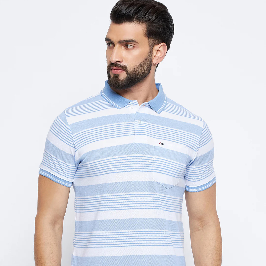 Neva Men Polo Neck Half Sleeves T-shirt