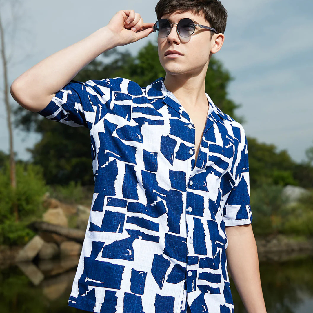 Imprint Oversized Shirt