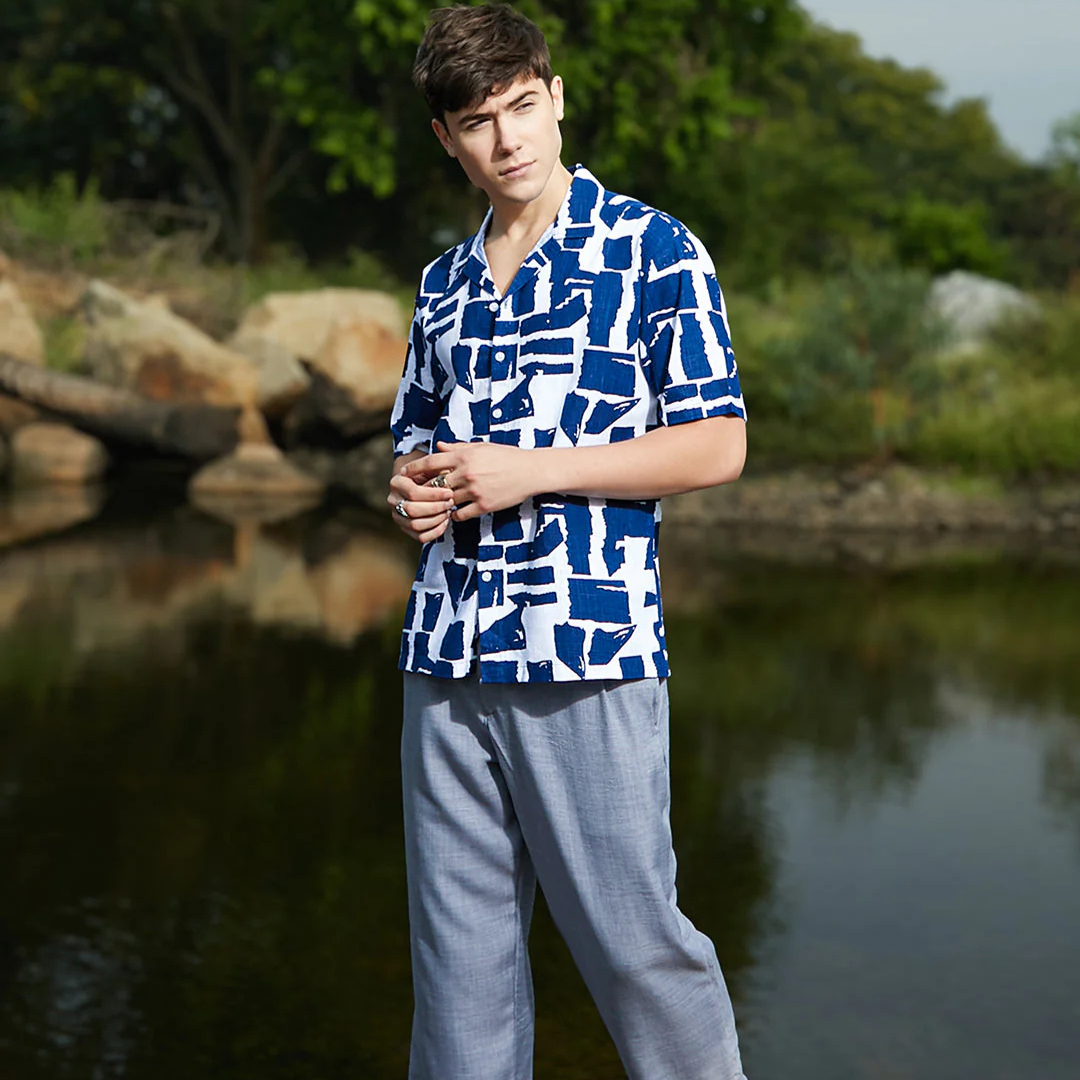 Imprint Oversized Shirt