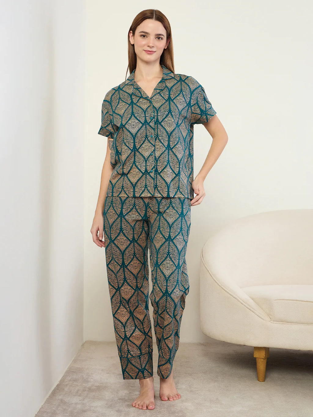 Soft Scales Pyjama Set