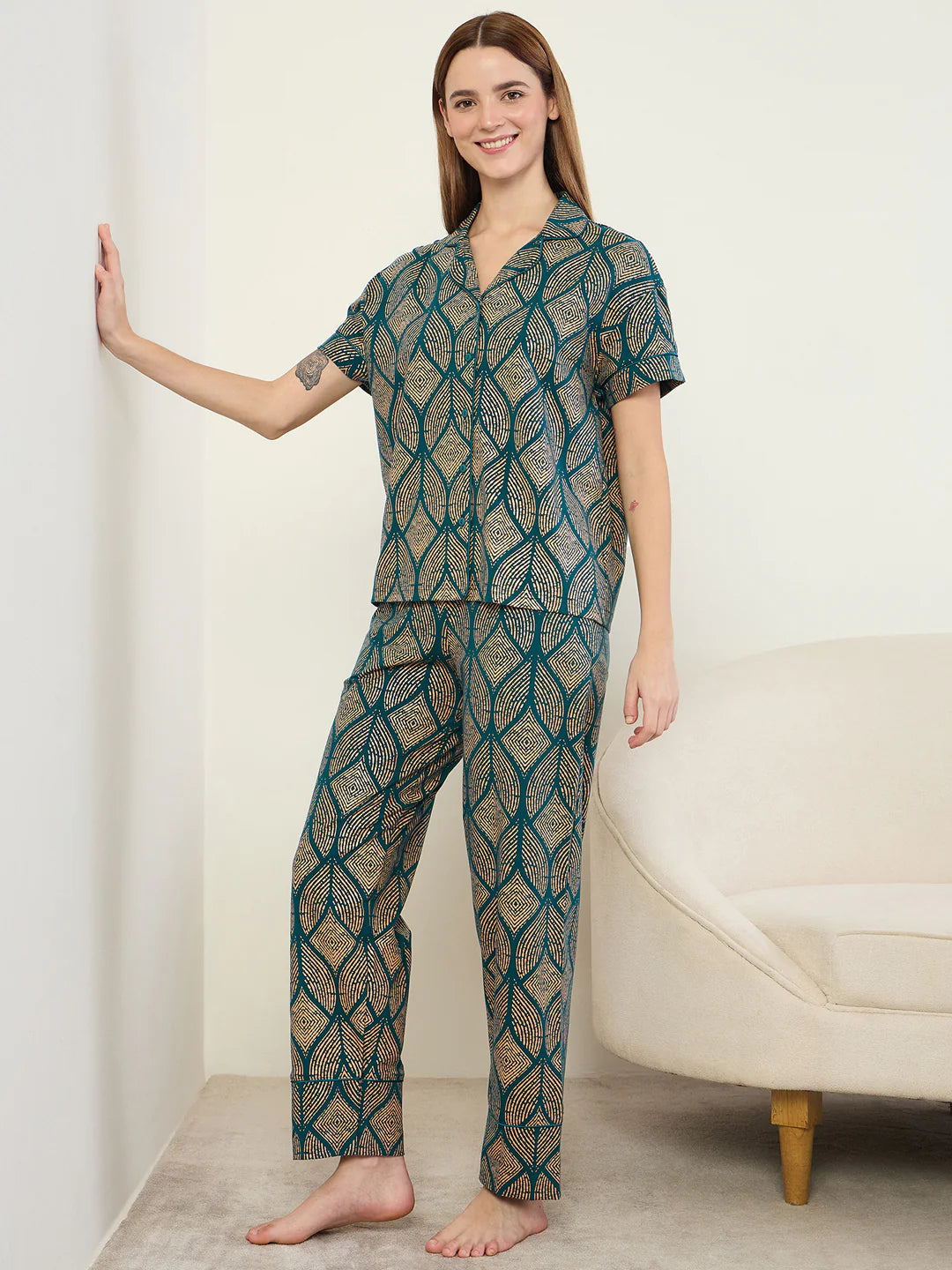 Soft Scales Pyjama Set