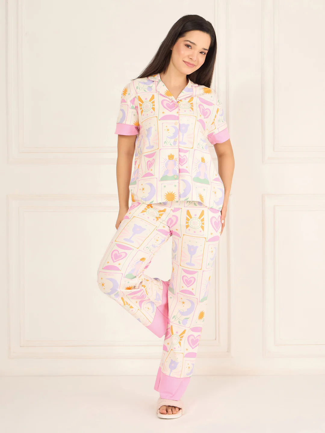 Luna Glow Wide Pyjama Set