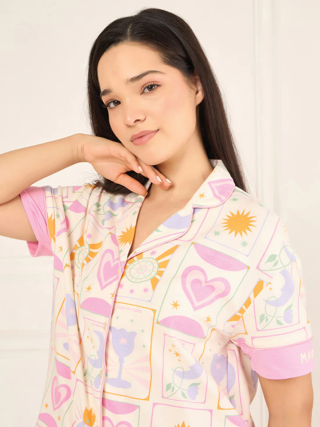 Luna Glow Wide Pyjama Set