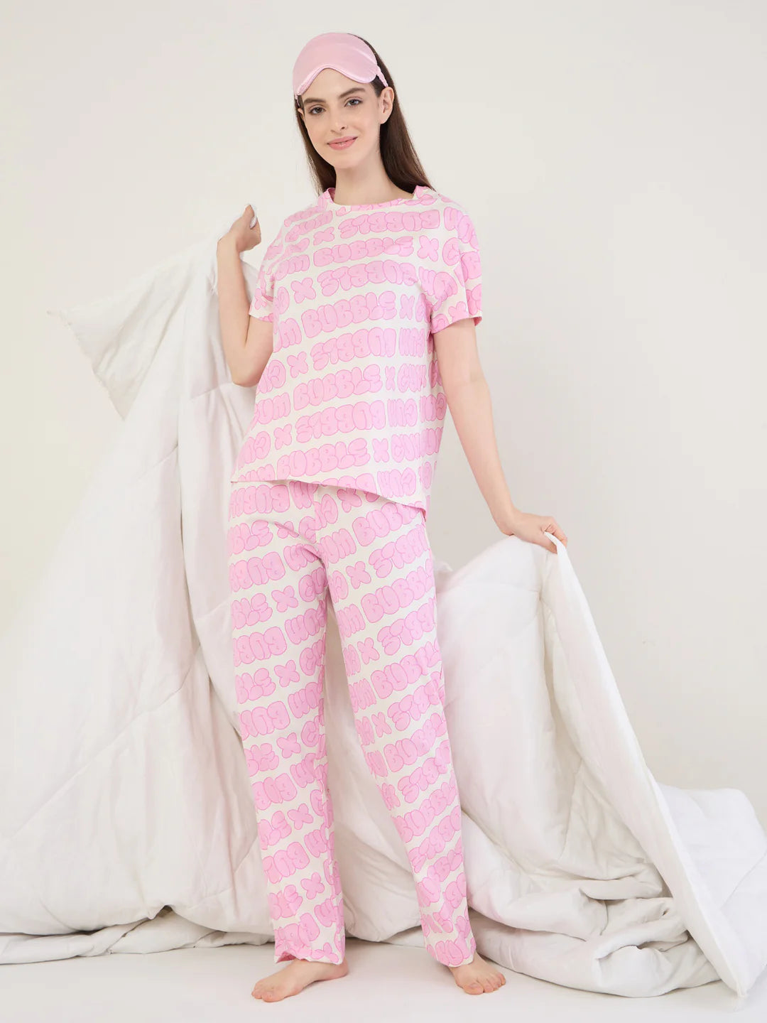 Luna Glow Wide Pyjama Set